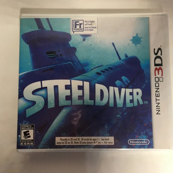 Nintendo Other - Steel Diver Game Nintendo 3DS, 2011 Video Game Brand New Factory Sealed